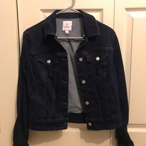 LuLaRoe Dark Denim Harvey Jean Jacket